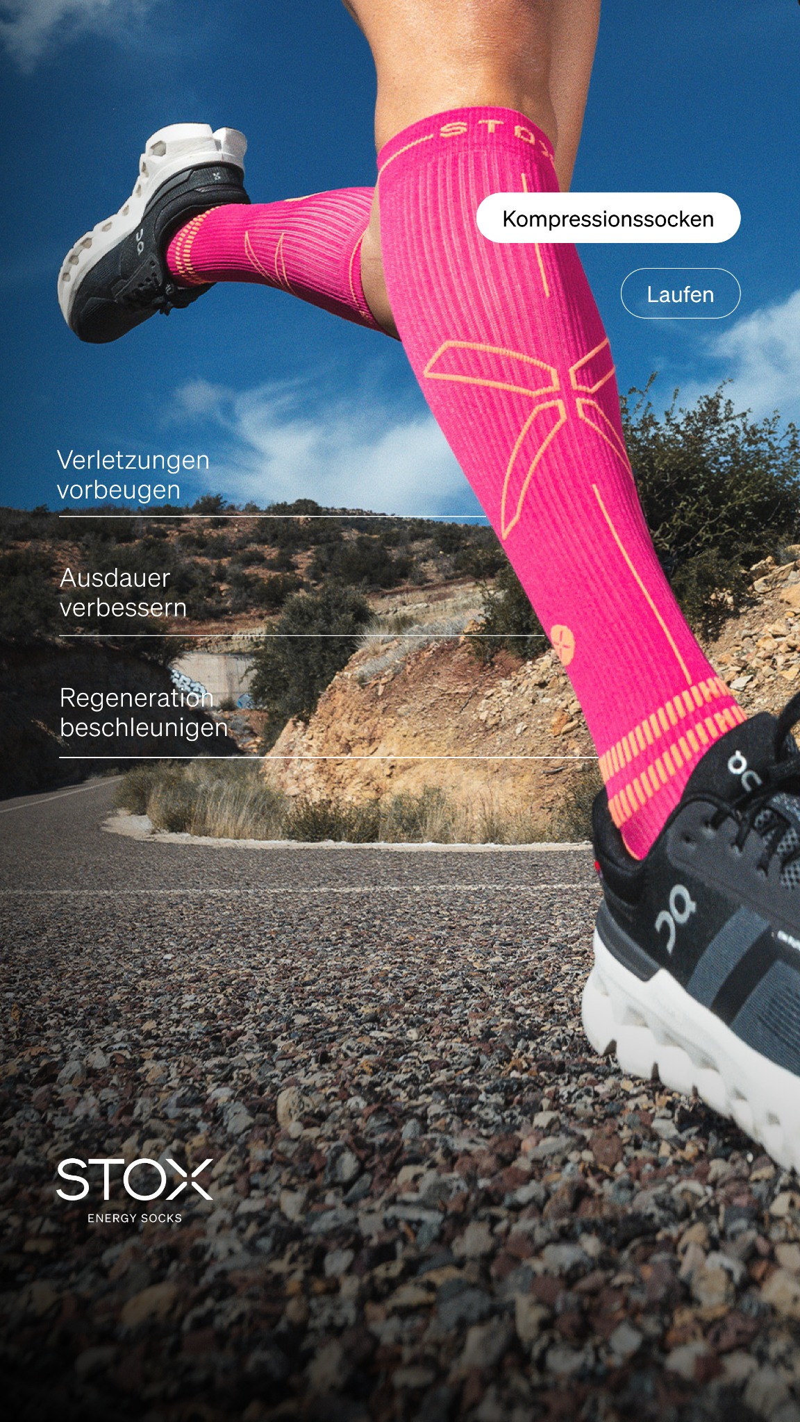 STOX Energy Socks Facebook ad