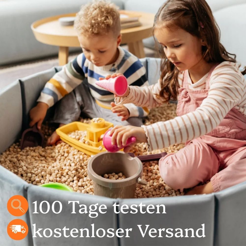 Flowfull Facebook ad: Das Flowfull Sensorik-Set ist da.