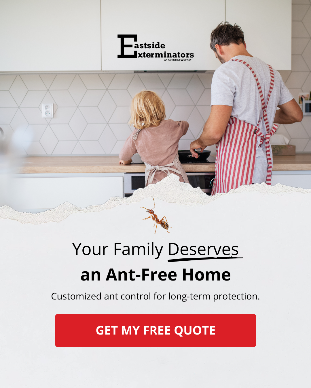 Eastside Exterminators Facebook ad from Jul 9, 2026