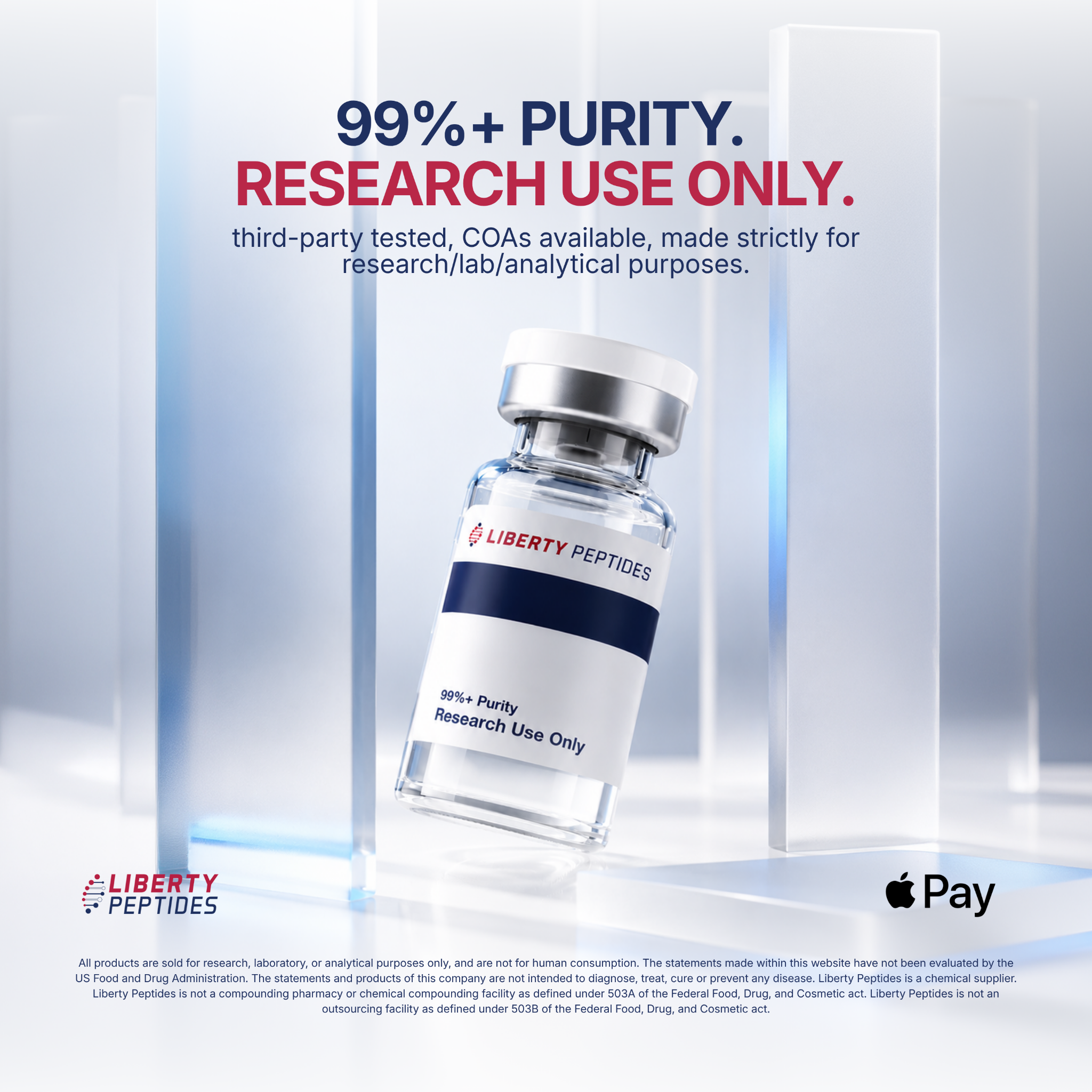 Liberty Research Facebook ad: Precision You Can Trust