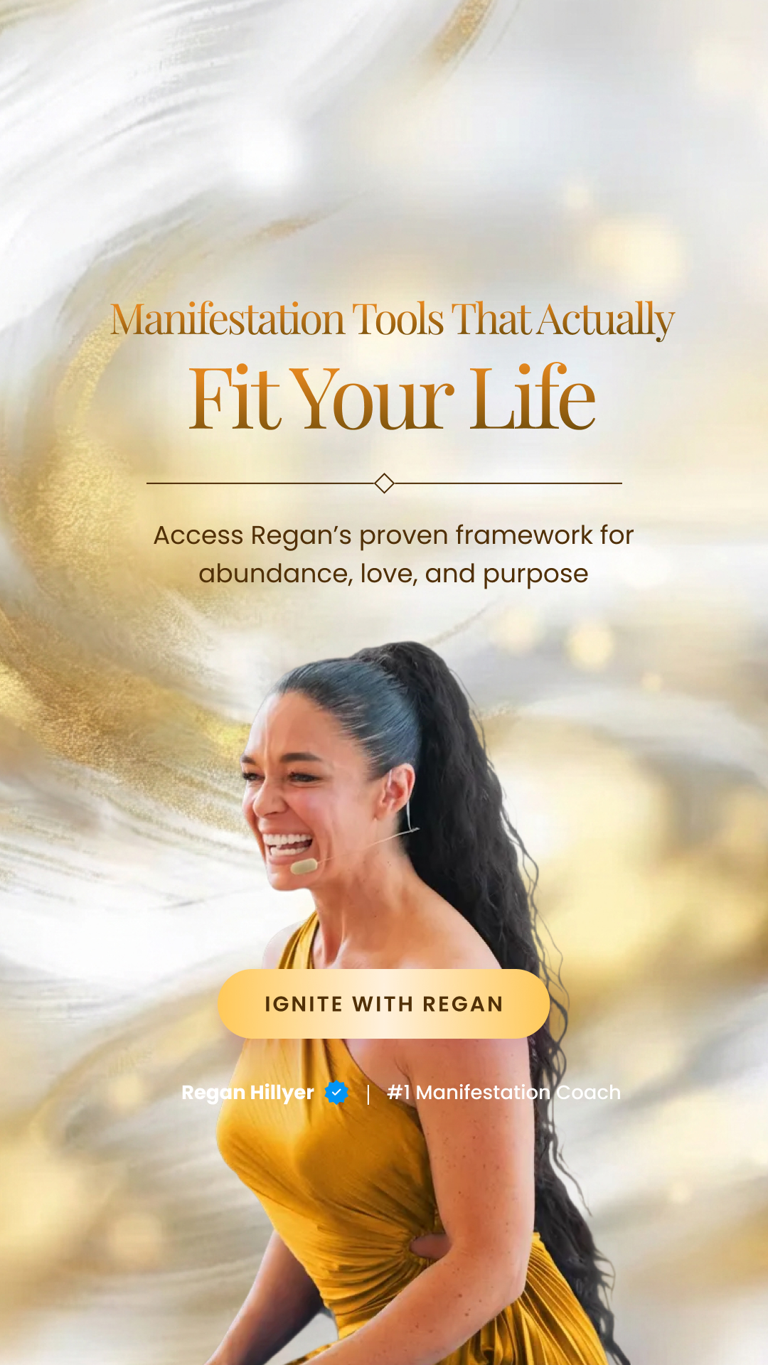 Regan Hillyer Facebook ad
