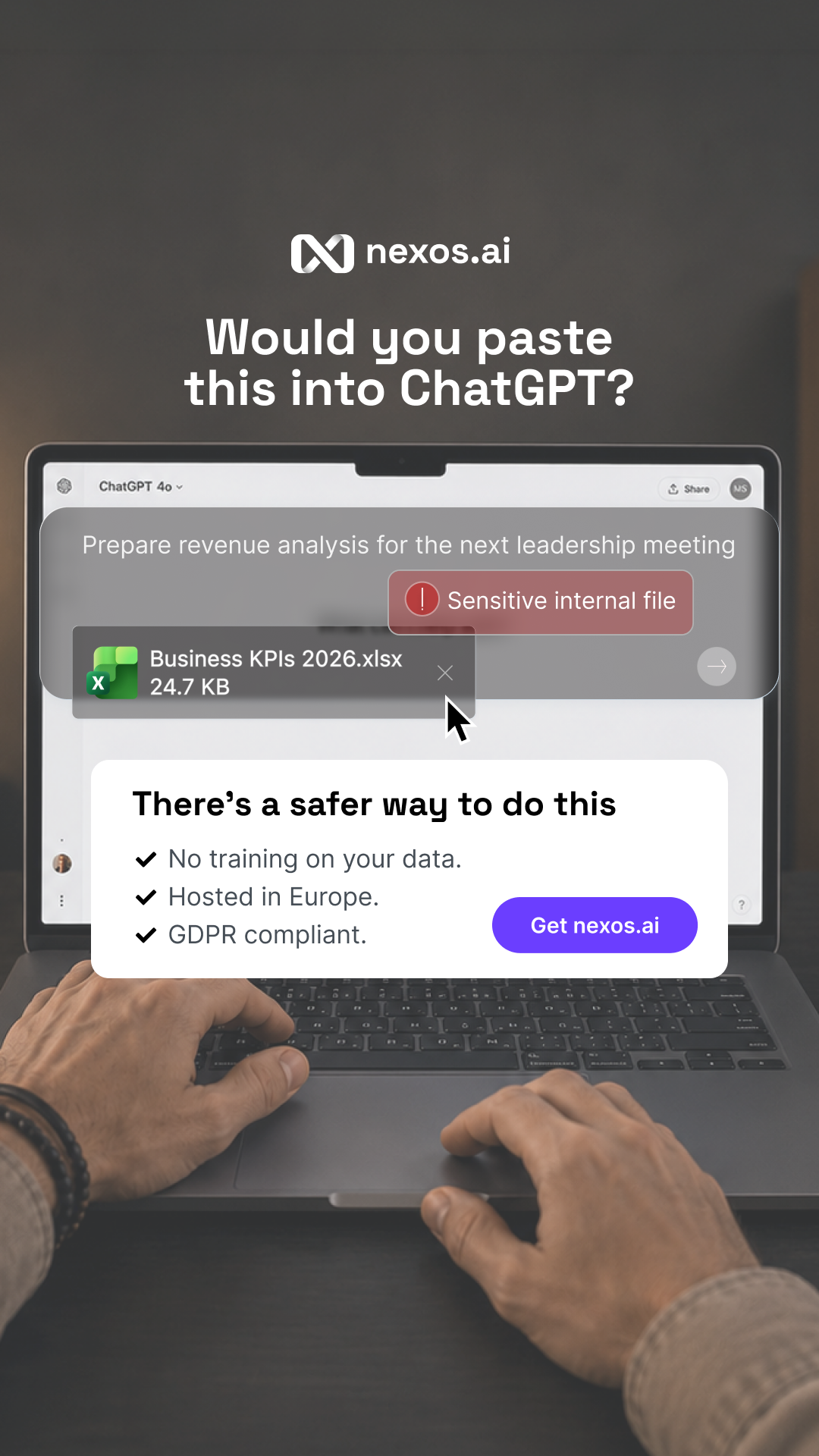nexos.ai Facebook ad