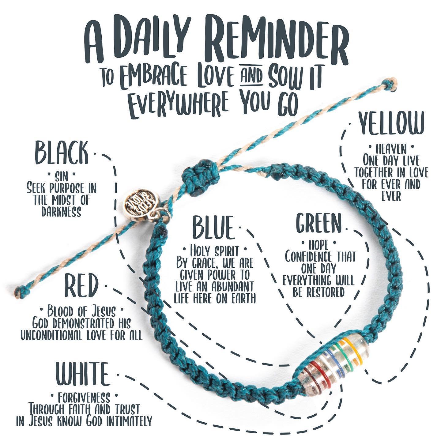 Seeds of Love Bracelets Facebook ad: our mission is to use fashion to remind…
