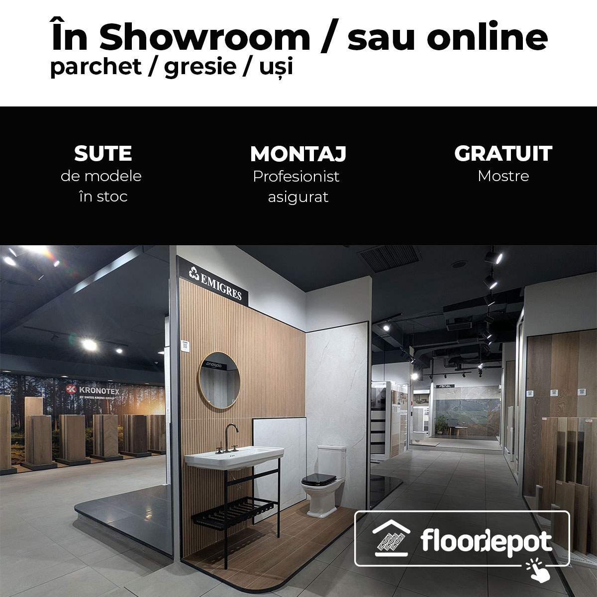 FloorDepot.ro Facebook ad