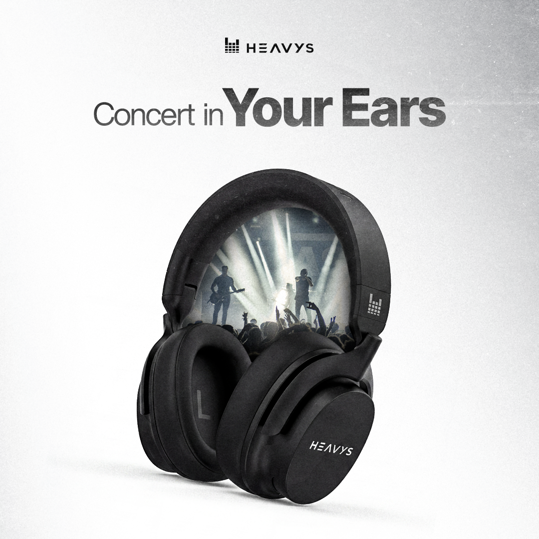 Heavys Facebook ad: Front-Row Concert Audio