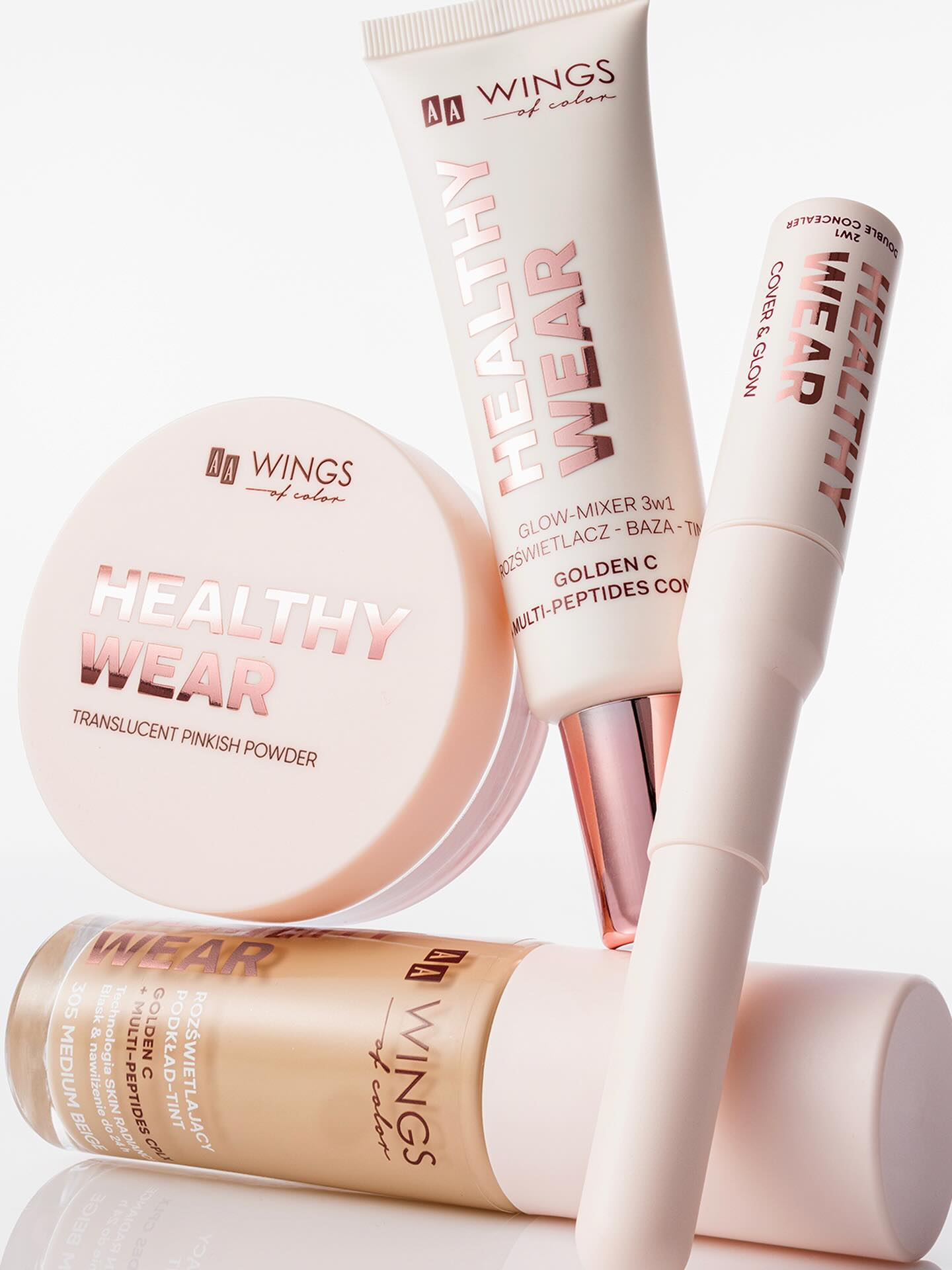 kosmetyki AA Facebook ad: Healthy Skin Look?