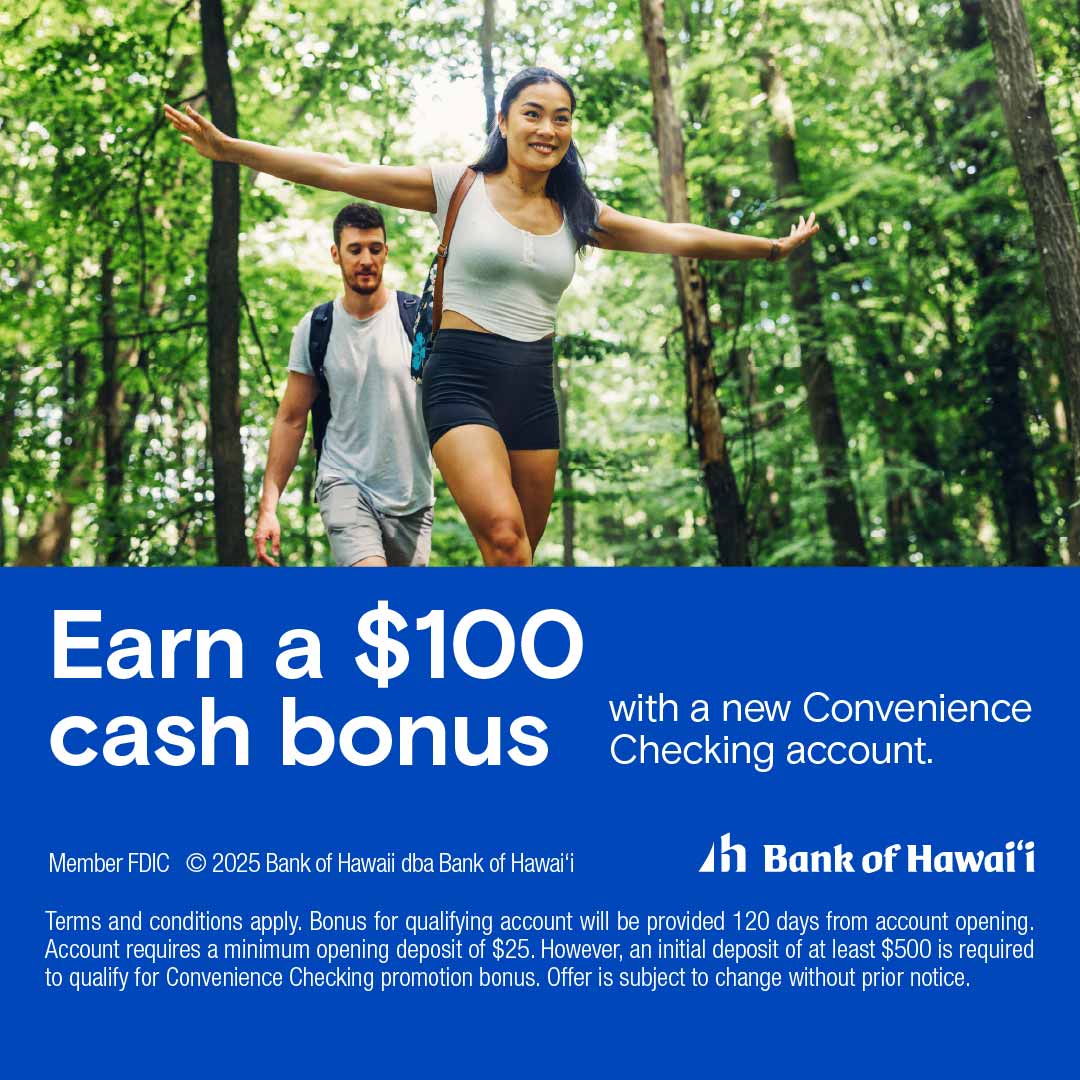 Bank of Hawaii Facebook ad