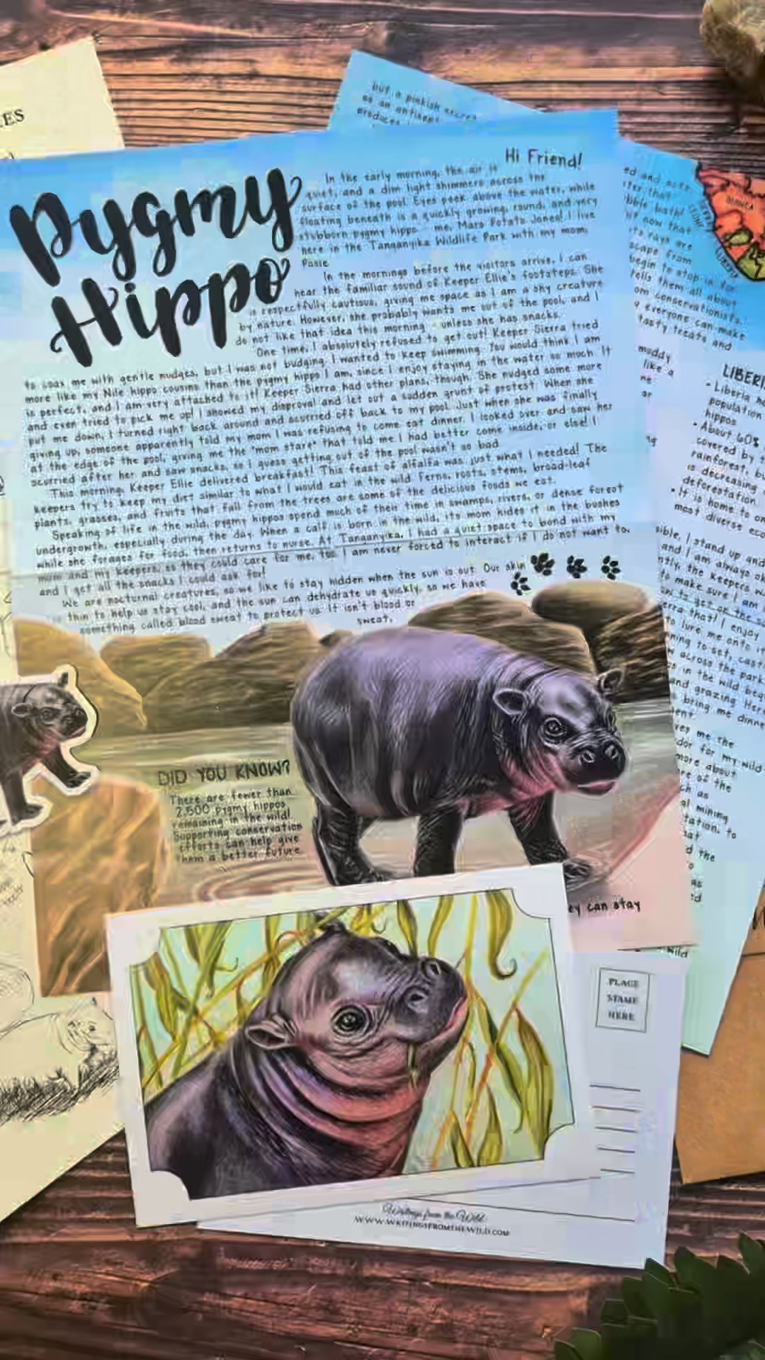 Tanganyika Wildlife Park Facebook ad: Your Mailbox Just Got a Little Wilder