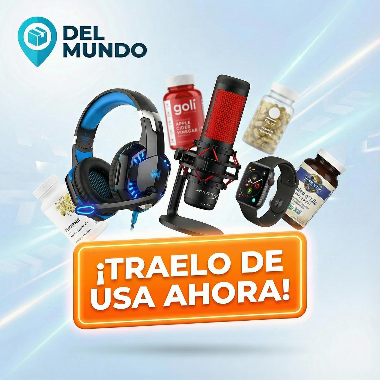 Del Mundo Facebook ad: Del Mundo a Tus Manos