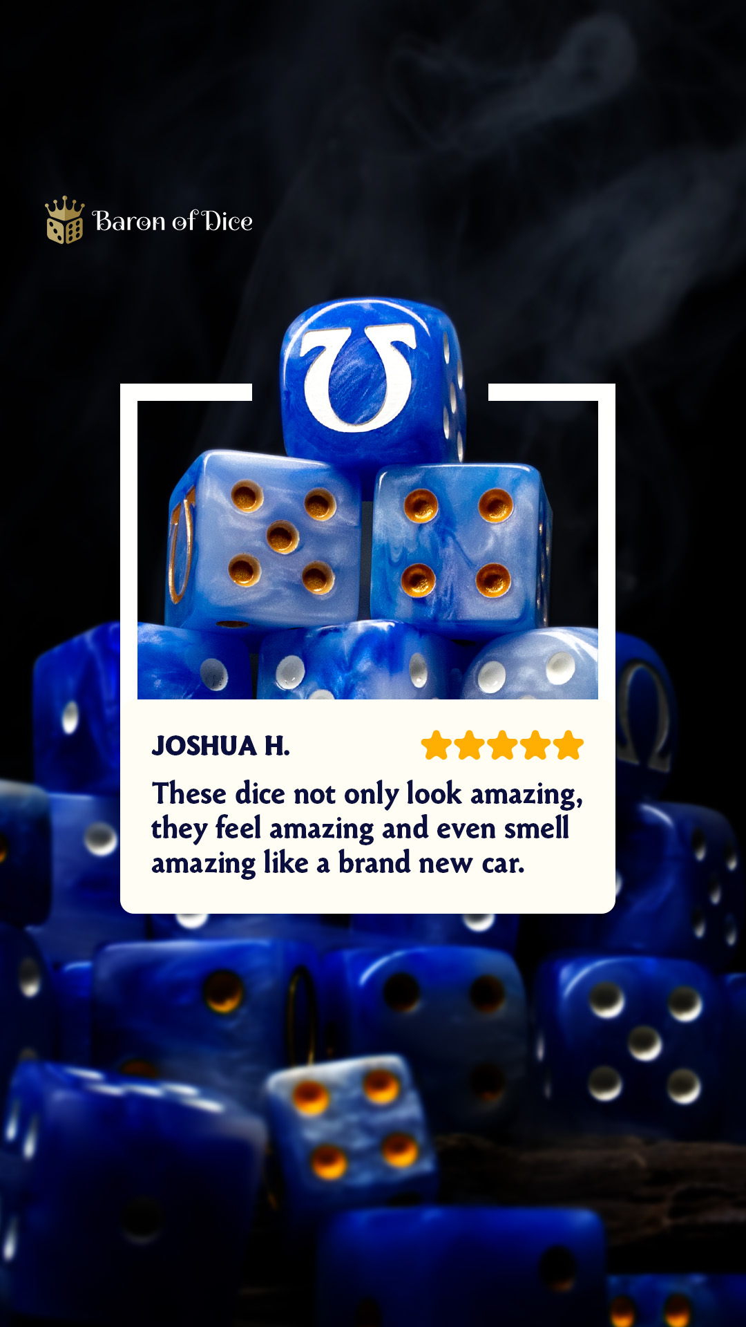 Baron of Dice Facebook ad