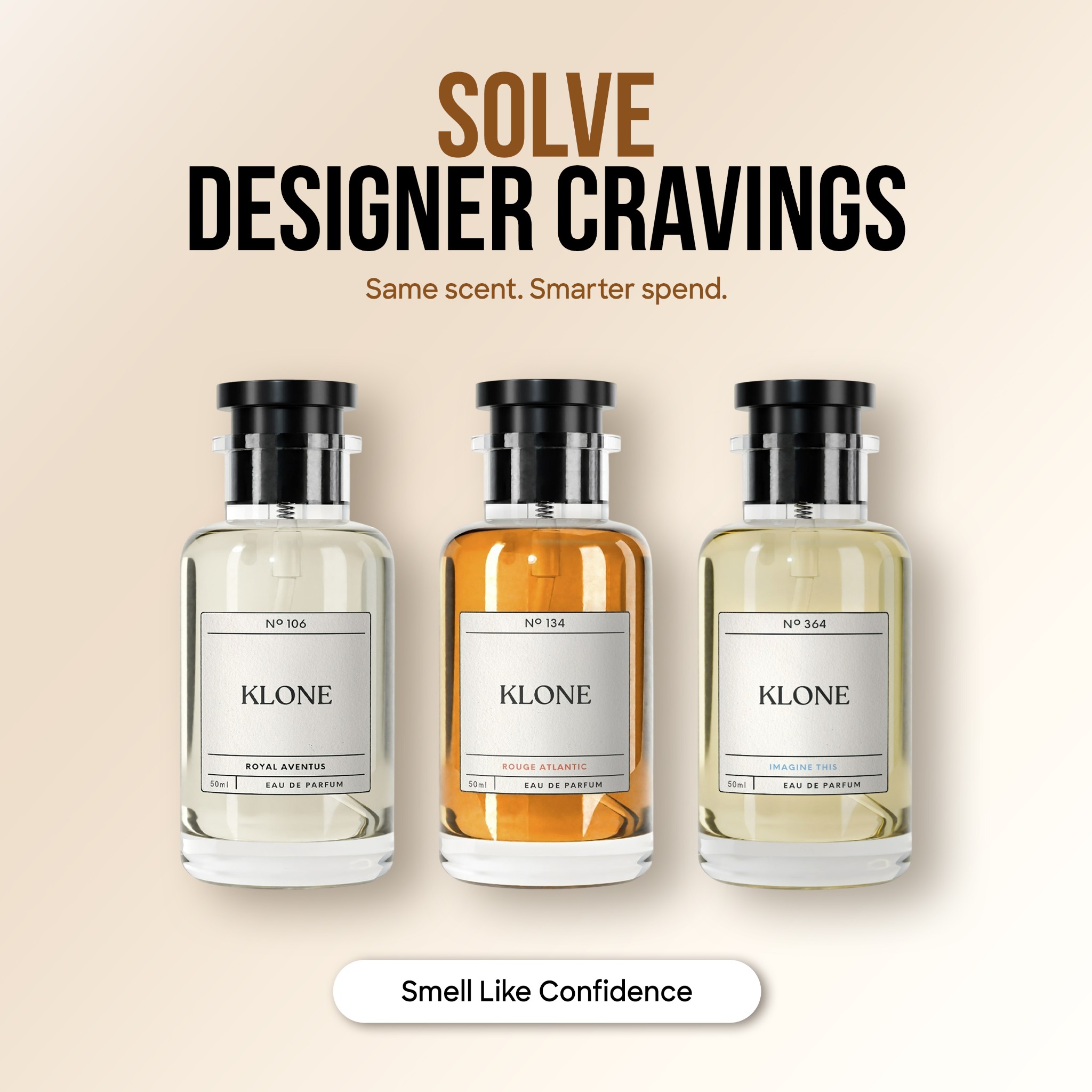 Klone Scents Facebook ad
