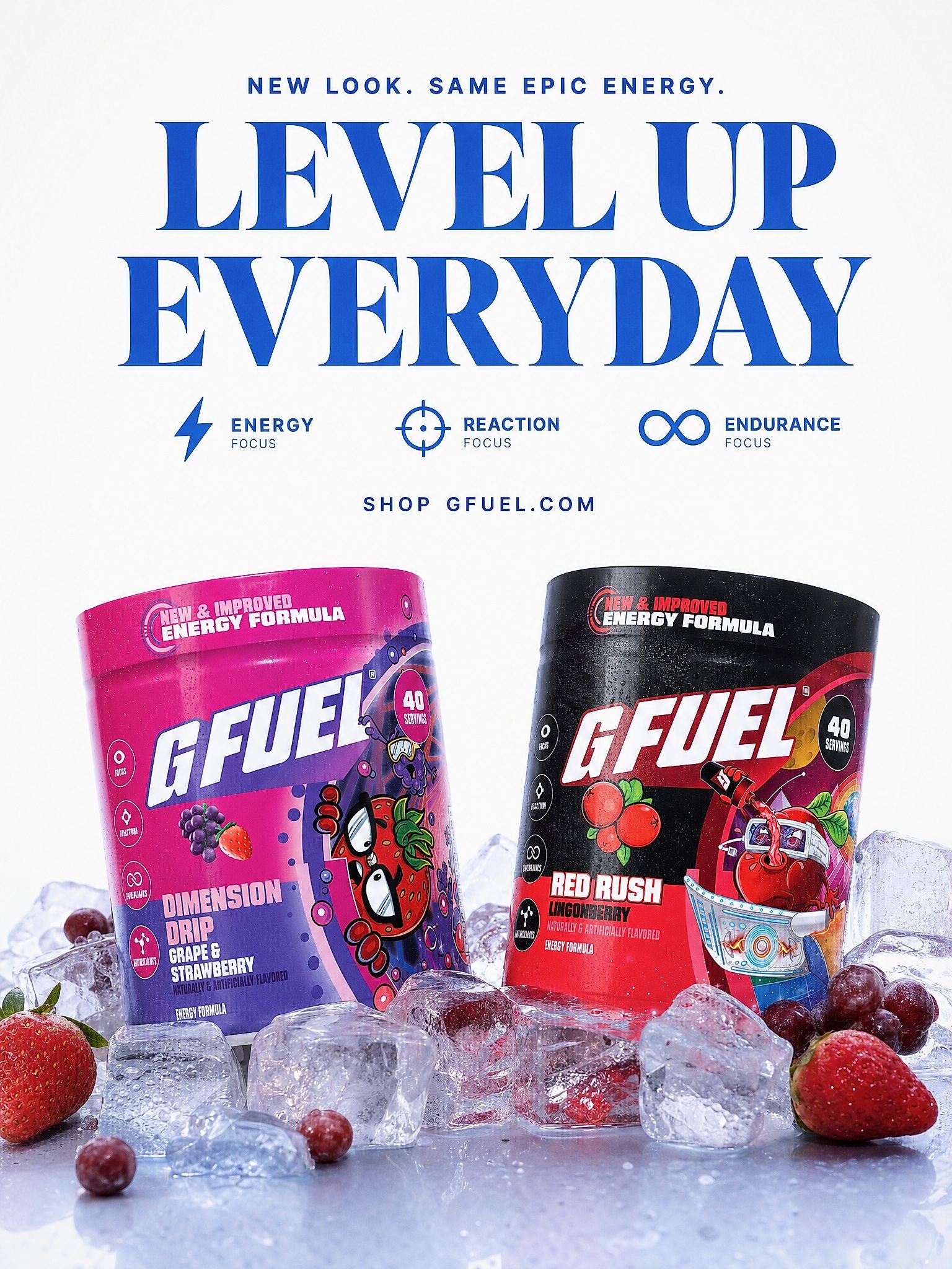 G FUEL Facebook ad