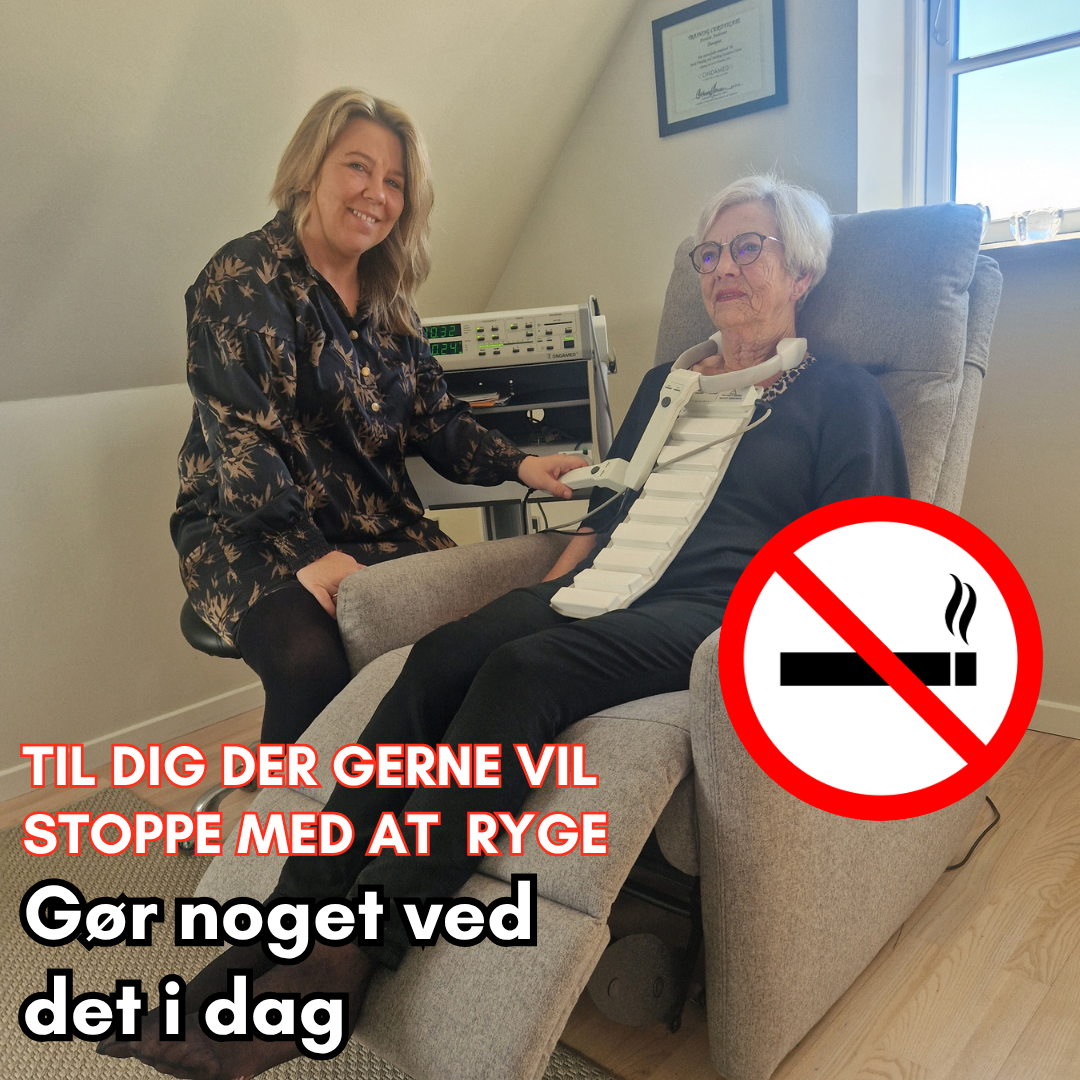 Biofeedback & Sundhedsklinikken Facebook ad: Bliv røgfri på bare én behandling!