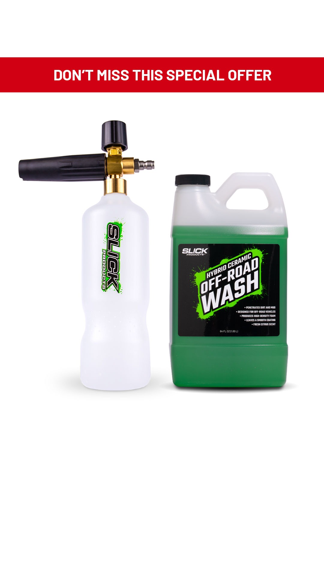 Slick Products Facebook ad