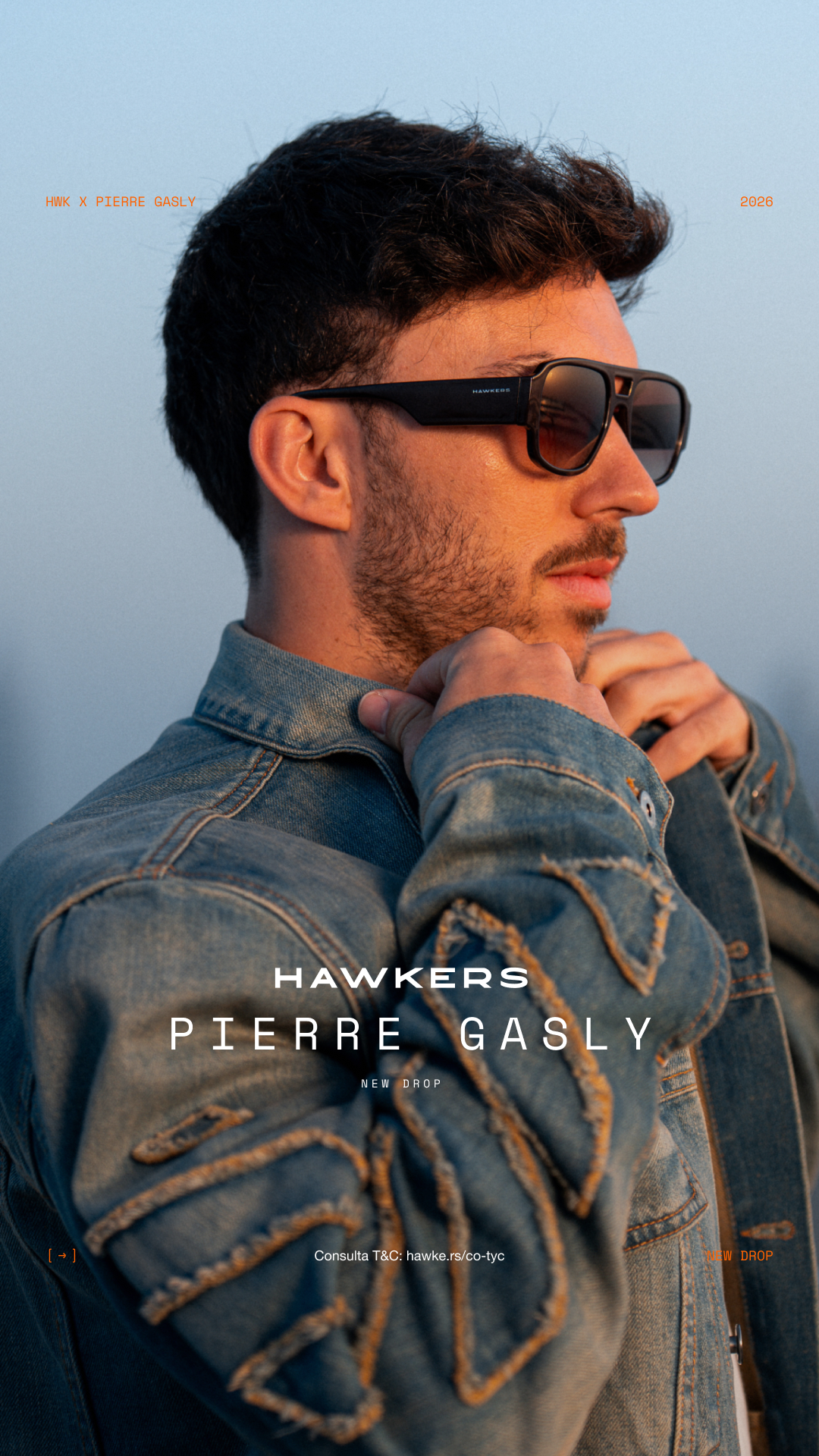 Hawkers Co. Facebook ad