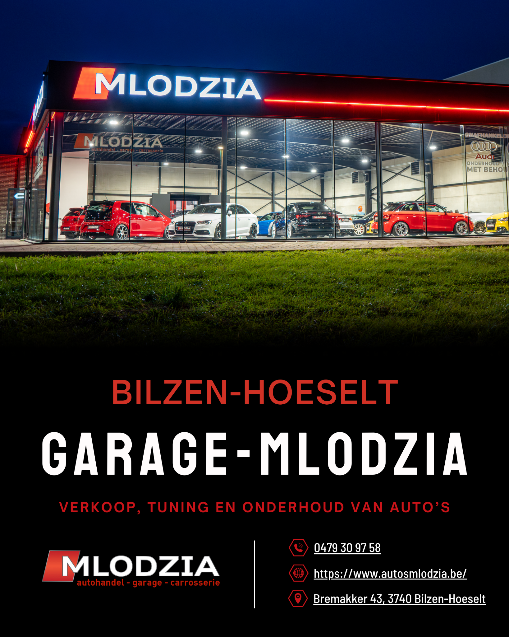 Autohandel Mlodzia Facebook ad from Nov 18, 2025