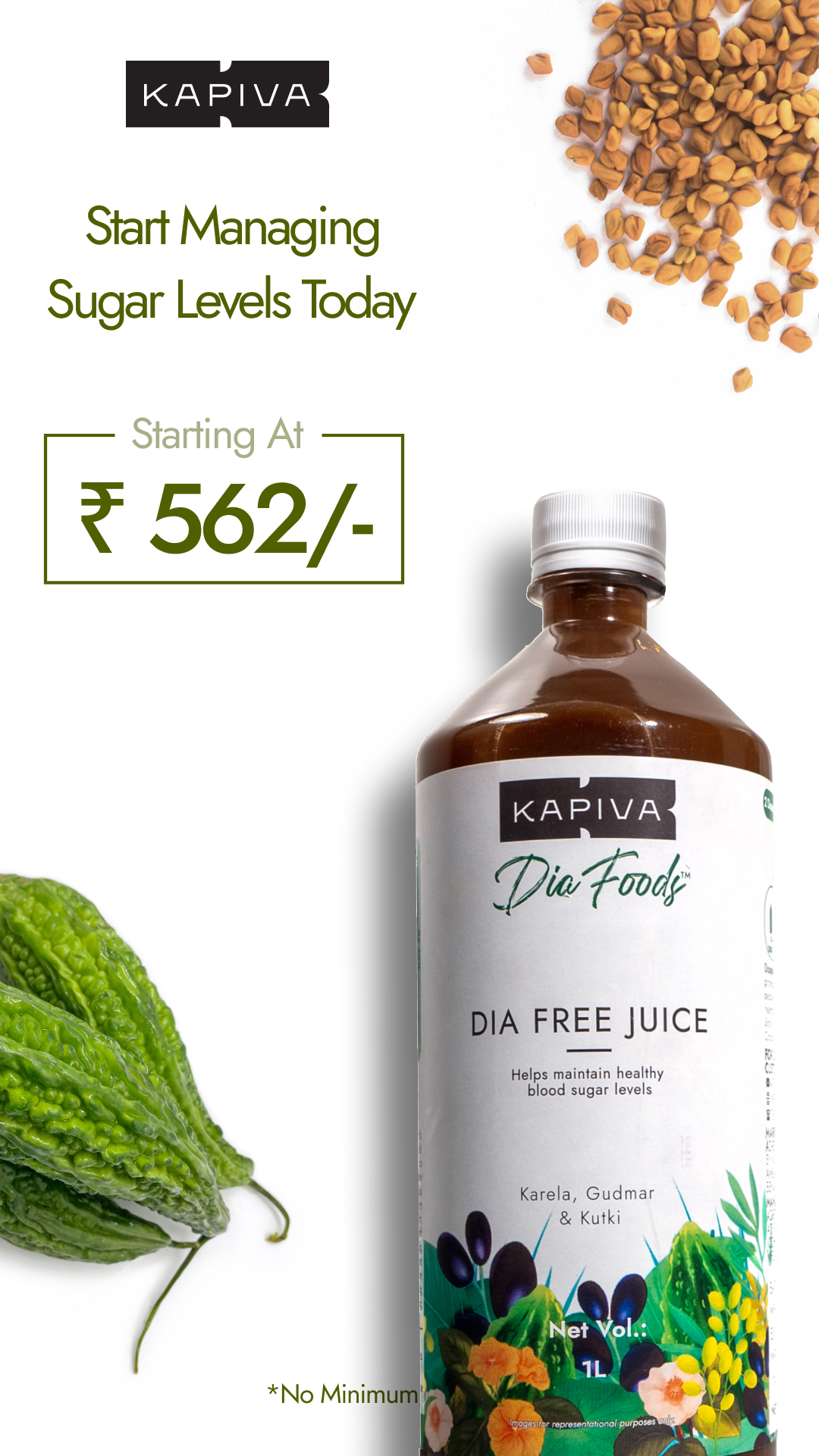 Chronic Health Solutions by Kapiva Facebook ad