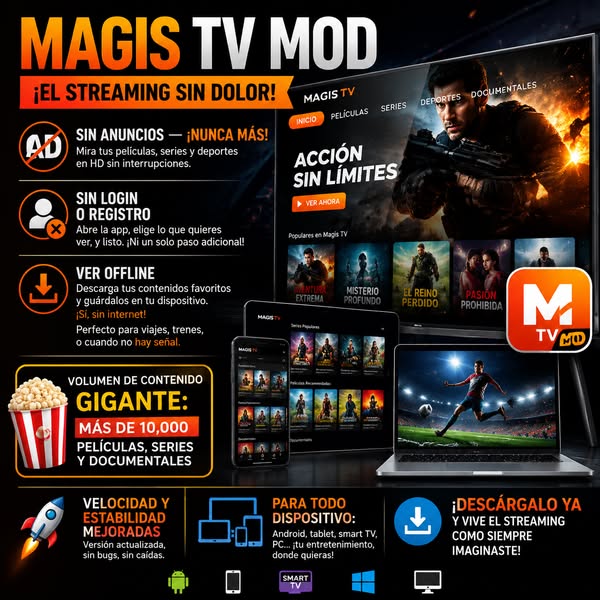 Megan Anderson Facebook ad: MAGIS, Tu entretenimiento, gratis y sin anuncios.
