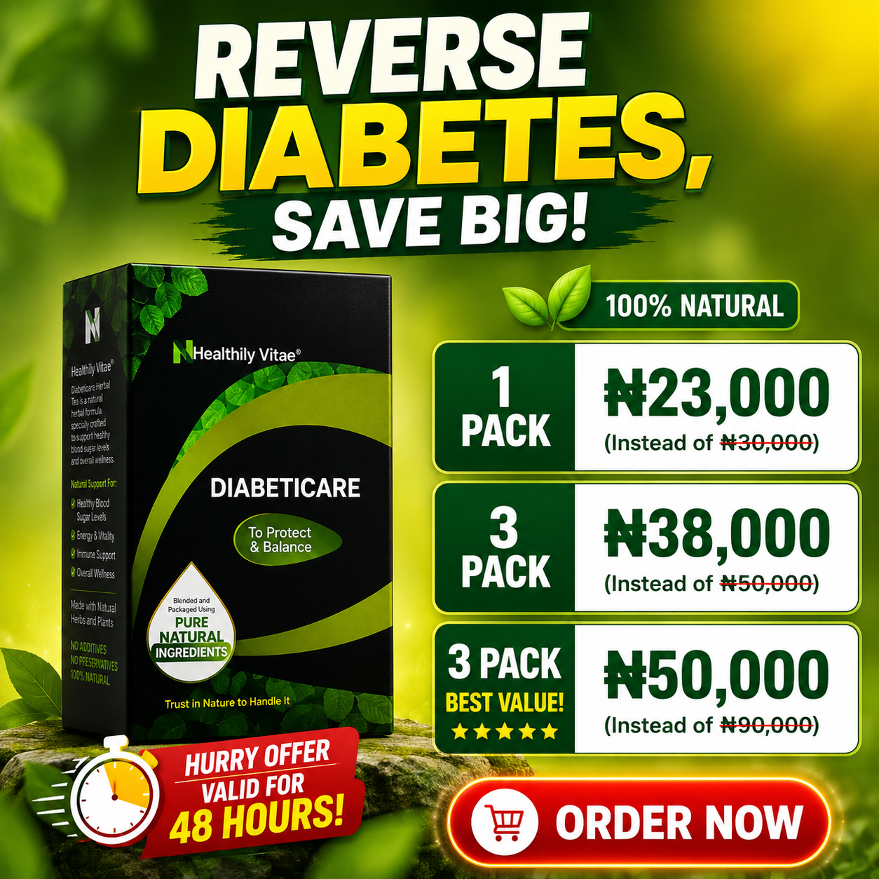 Holistic Bloom Facebook ad