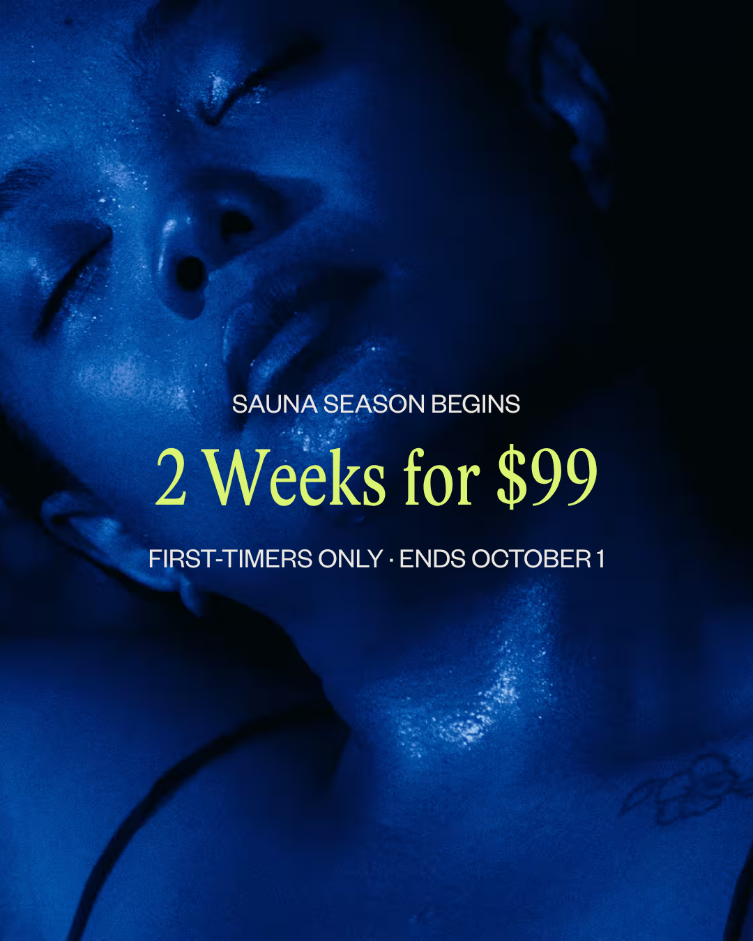 Othership Facebook ad: Sauna season in the city is here.