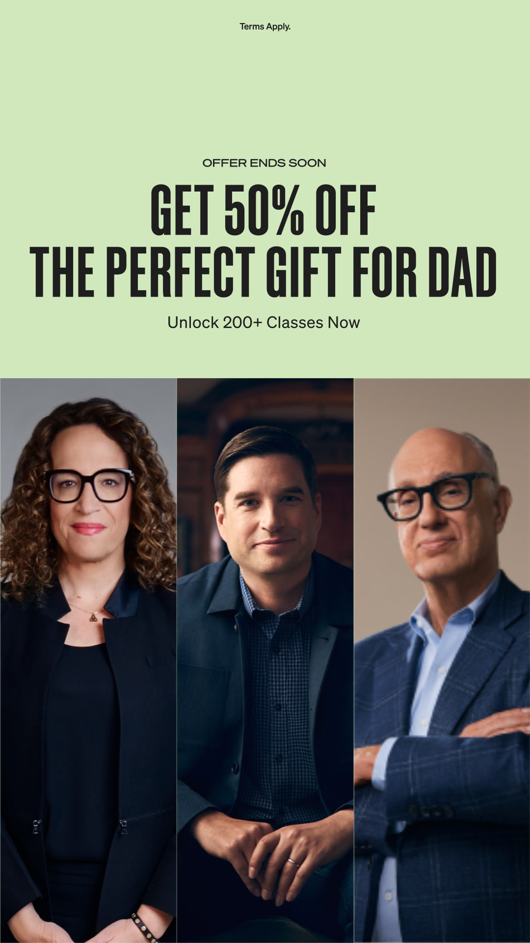 MasterClass Facebook ad