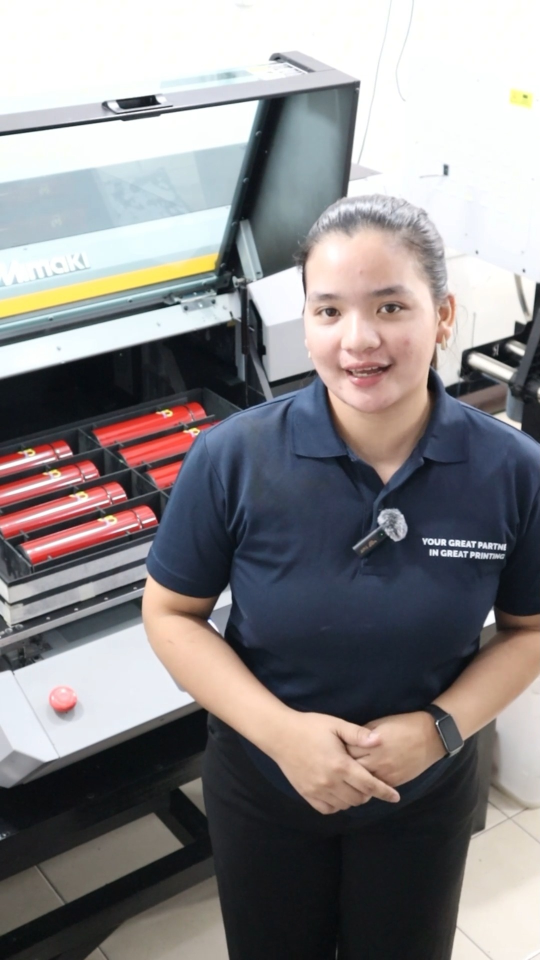 SML Printing Services Facebook ad: Big orders? No problem!