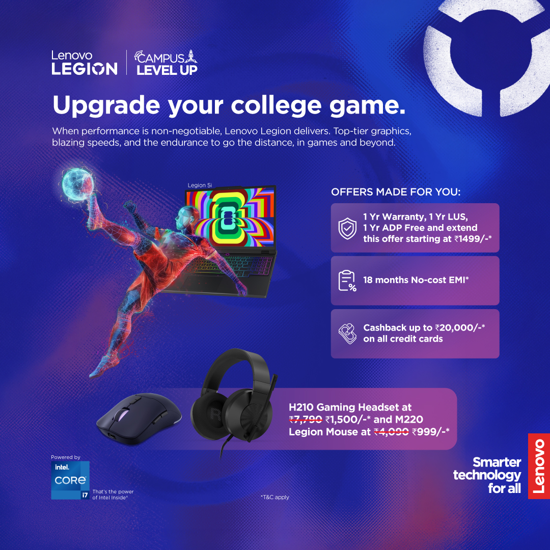 Lenovo India Facebook ad