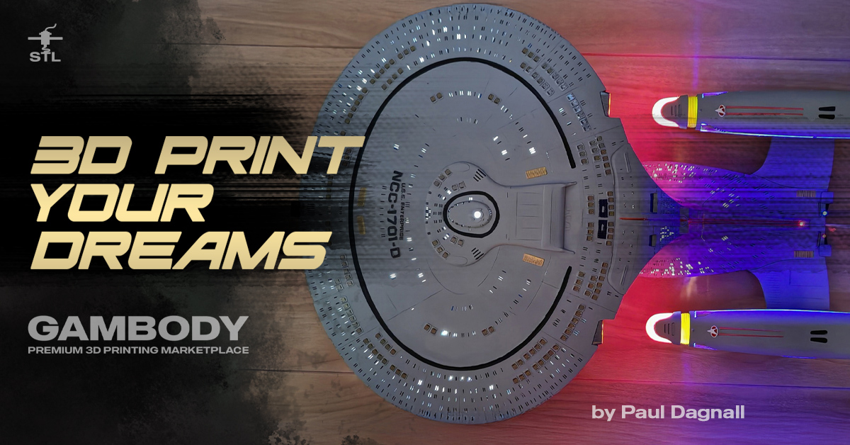 Gambody - 3D Printing Marketplace Facebook ad