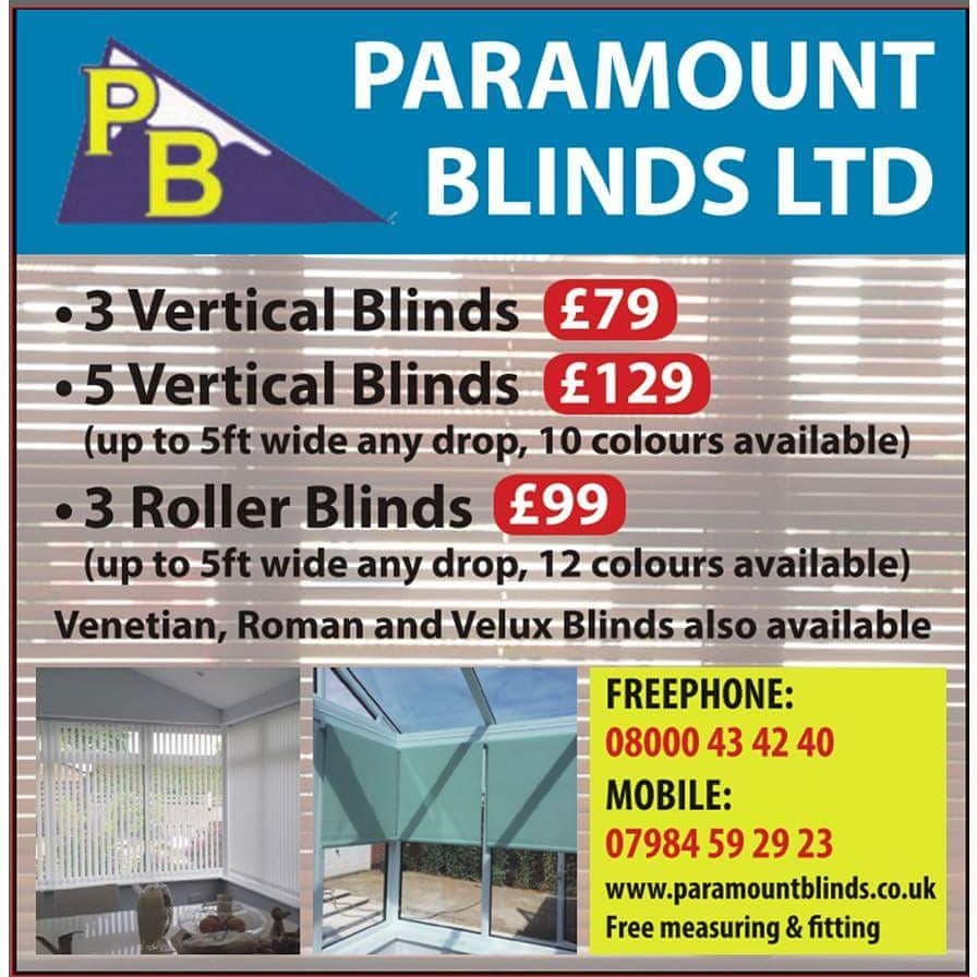 Paramount Blinds Ltd Facebook ad