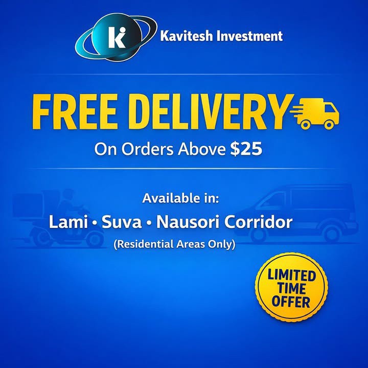 Kavitesh Investment Fj Facebook ad: NOW AVAILABLE