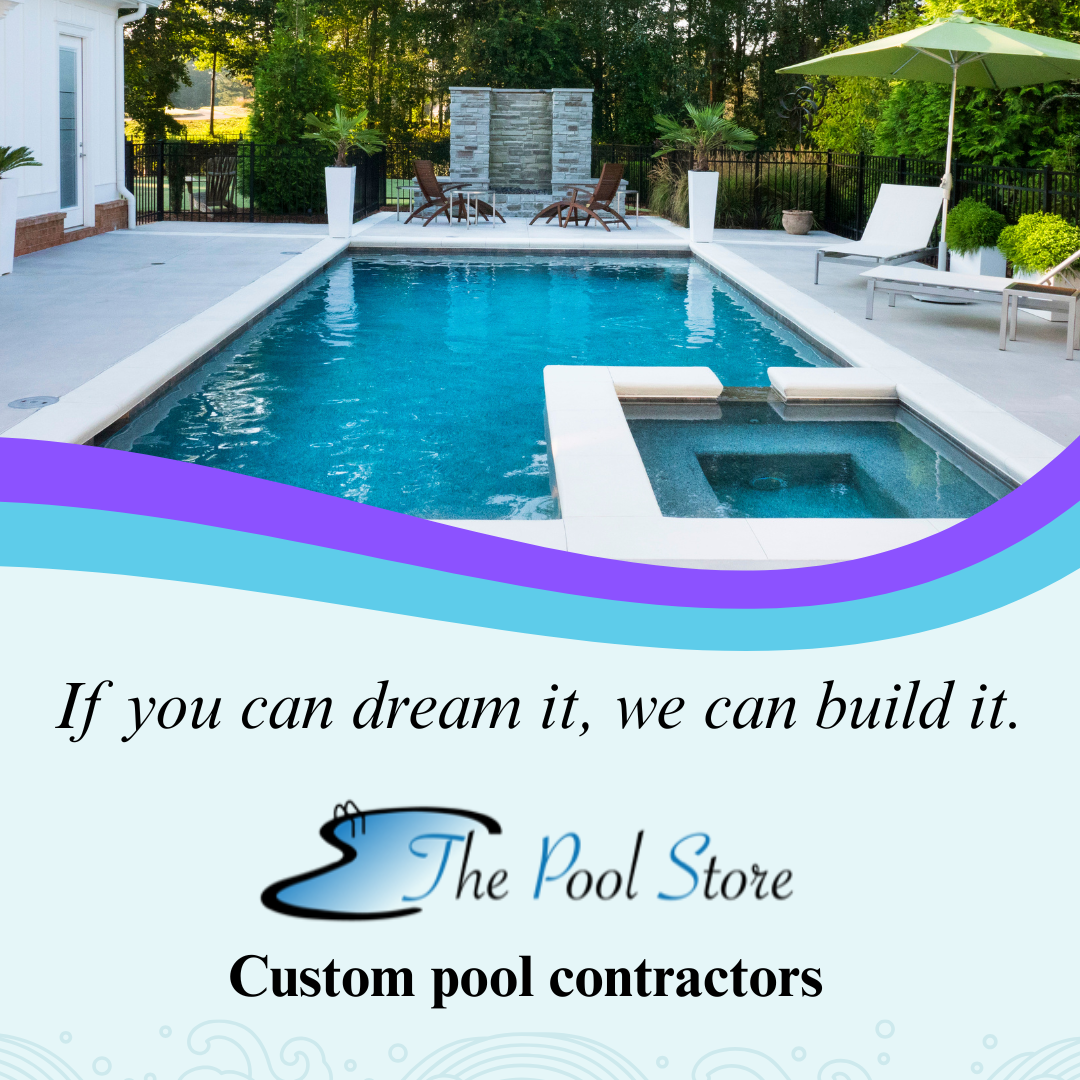 The Pool Store Facebook ad: Your local pros with 30+ years in pool construction