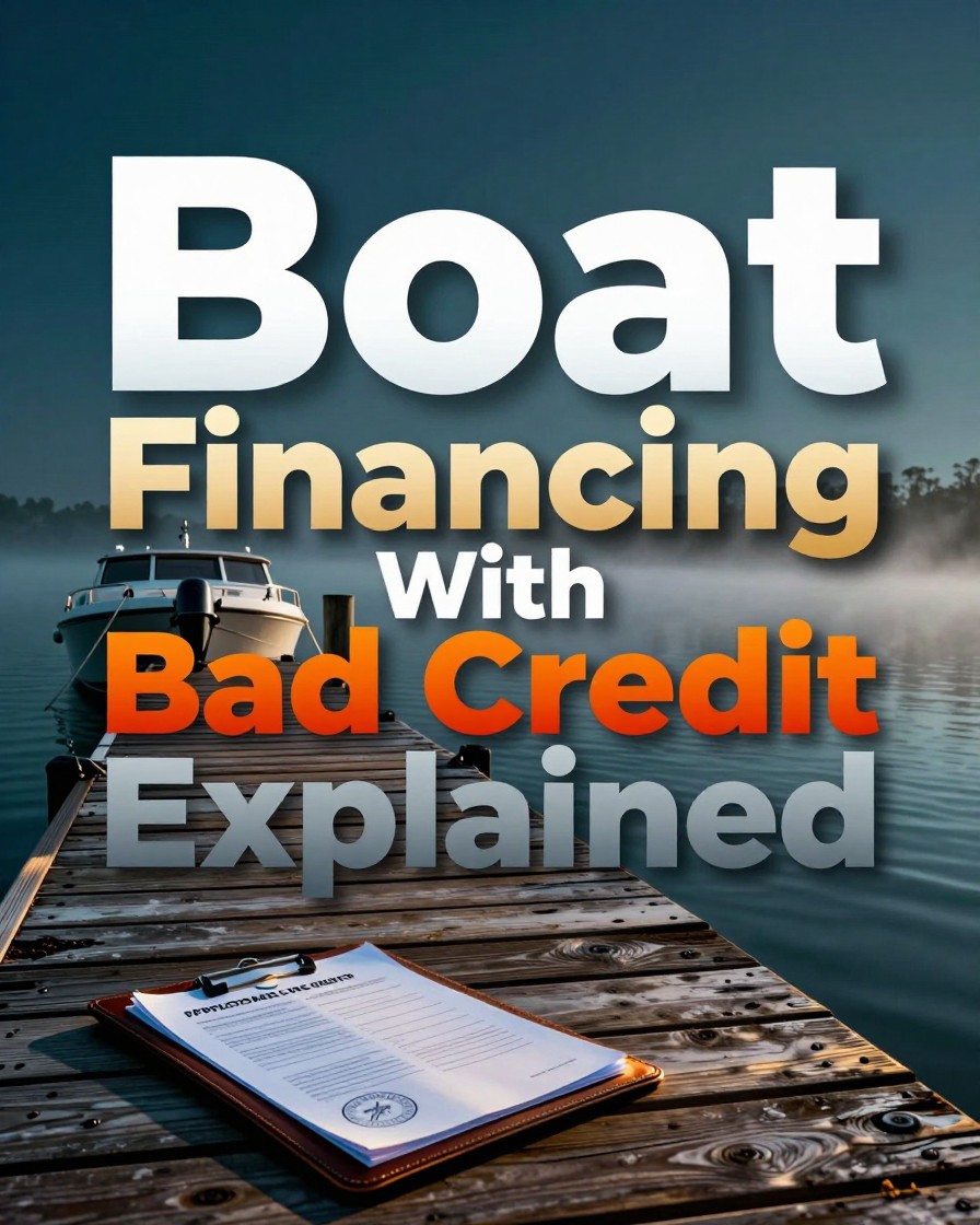 Universal Vibes Facebook ad: Boat Financing Options for Bad Credit
