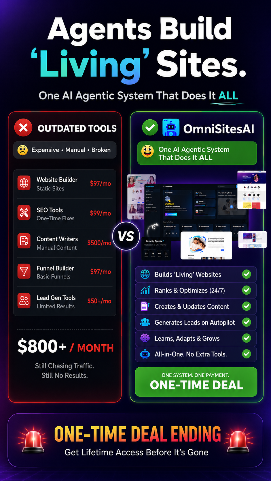 OmniSitesai Facebook ad from May 21, 2026