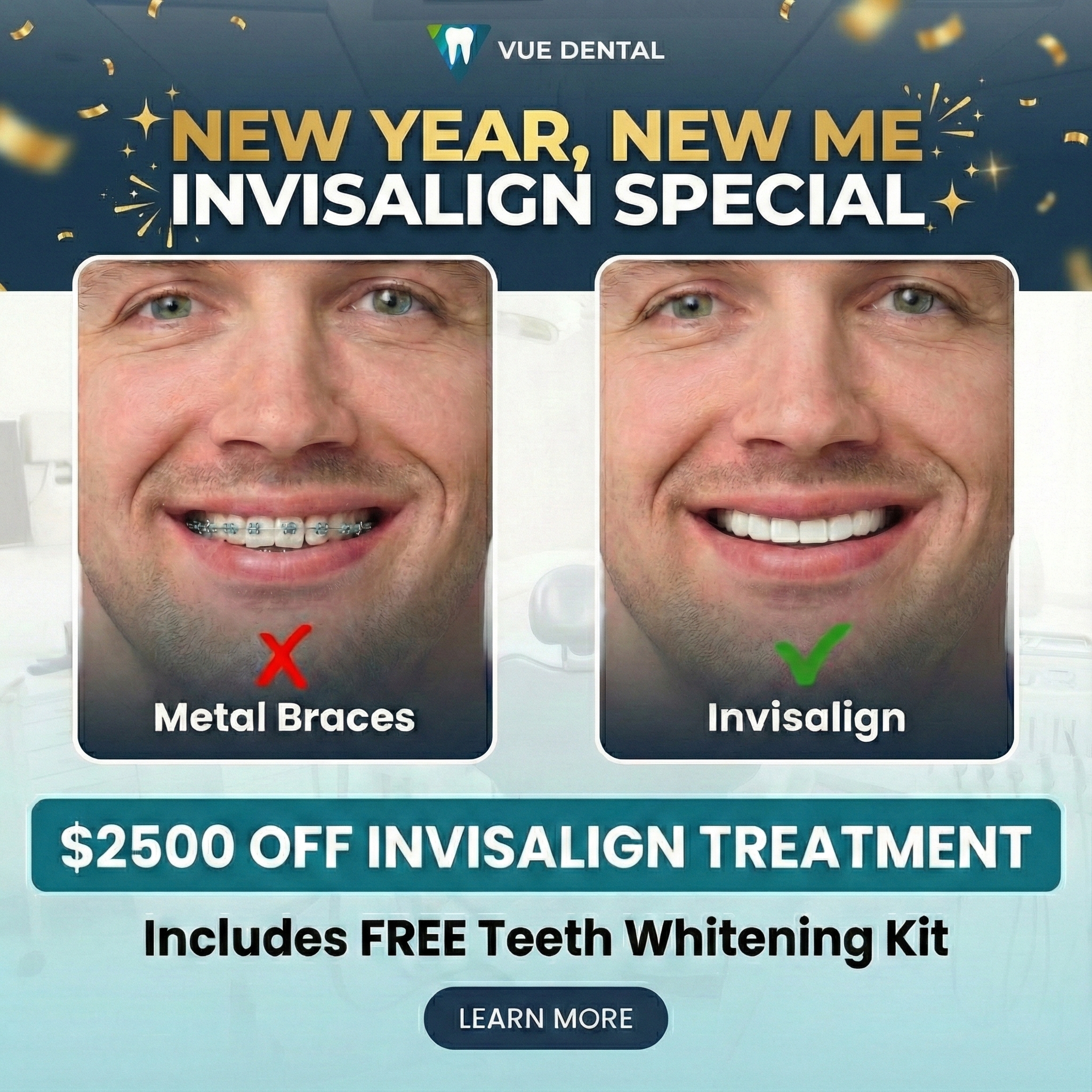Vue Dental of Kyle Tx Facebook ad