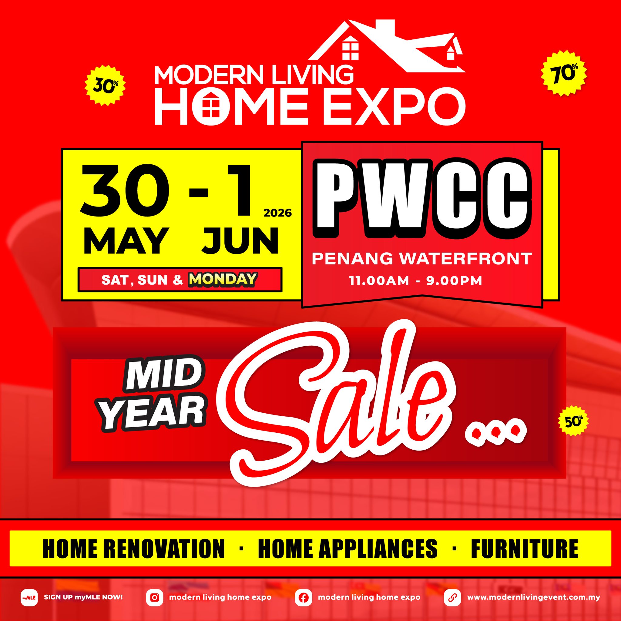 Modern Living Home Expo Facebook ad