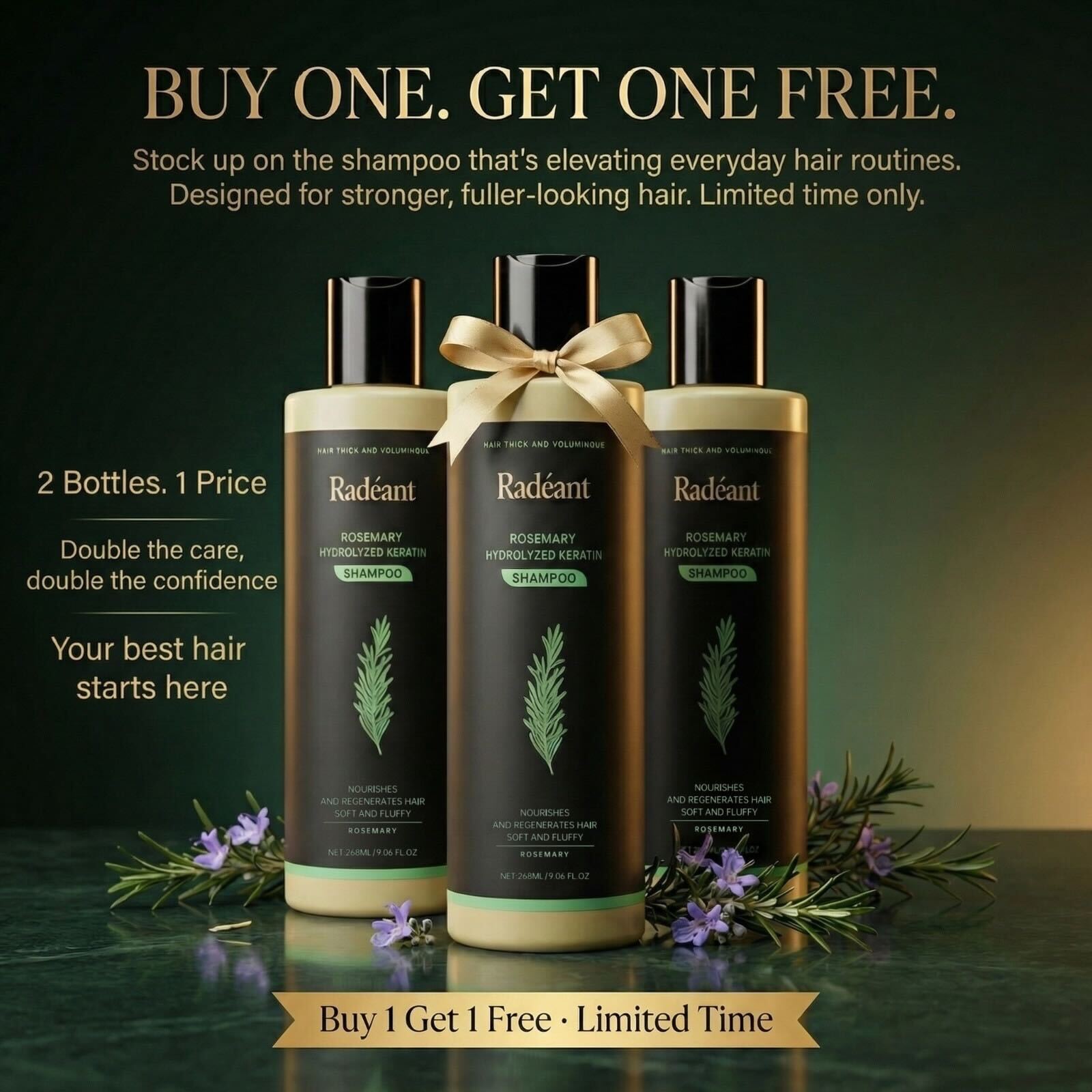 Radiant Root Facebook ad