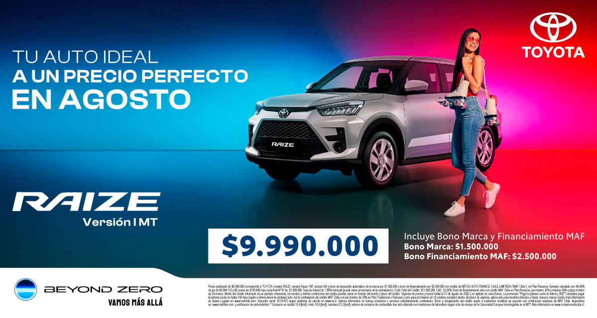 Toyota Chile Facebook ad
