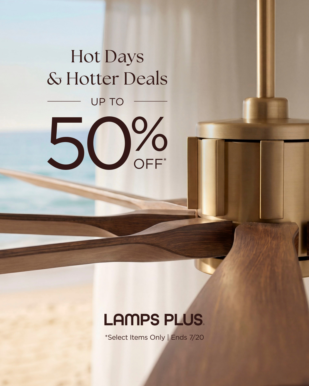 Lamps Plus Facebook ad