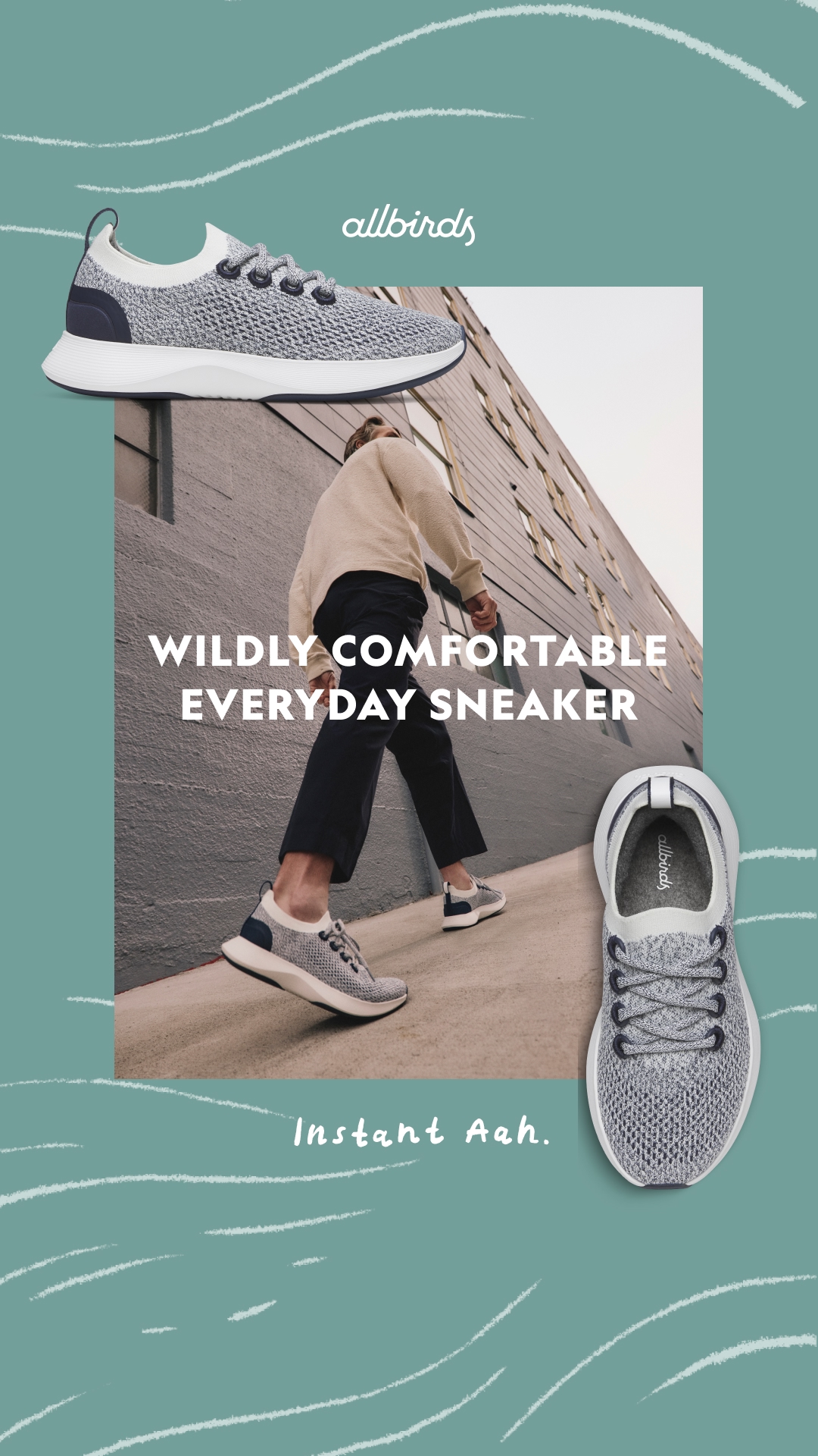 Allbirds Facebook ad