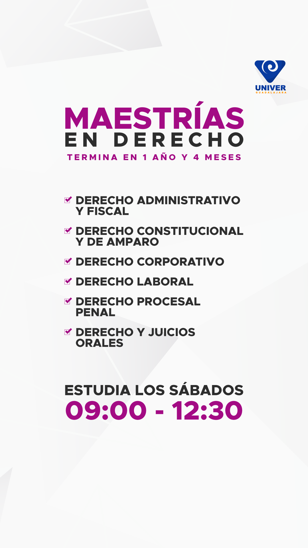 Universidad Univer Facebook ad from Apr 10, 2026