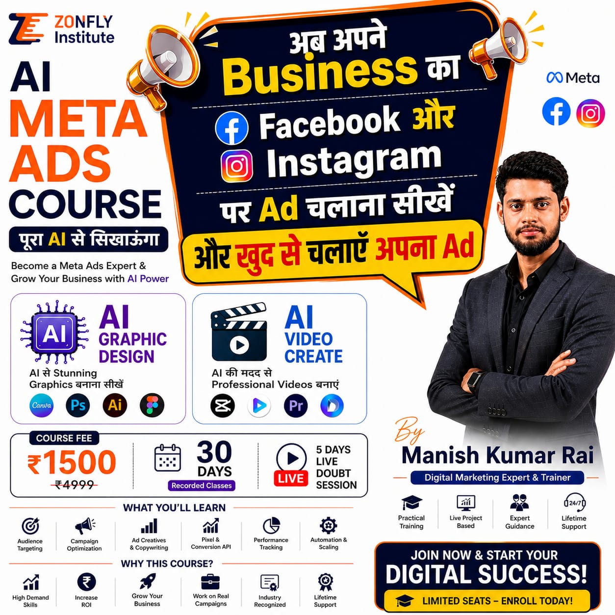 Zonfly Institute Facebook ad