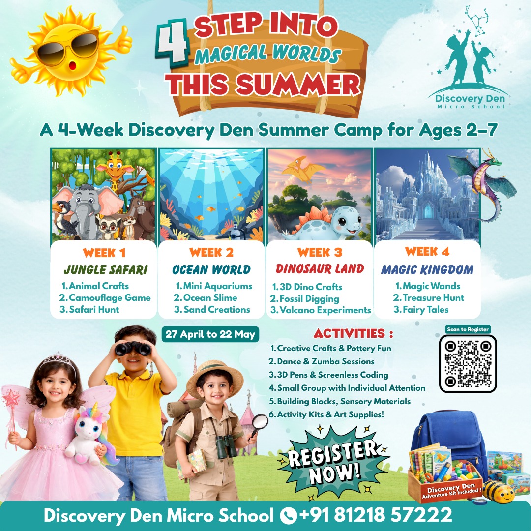 Discovery Den Micro School Facebook ad