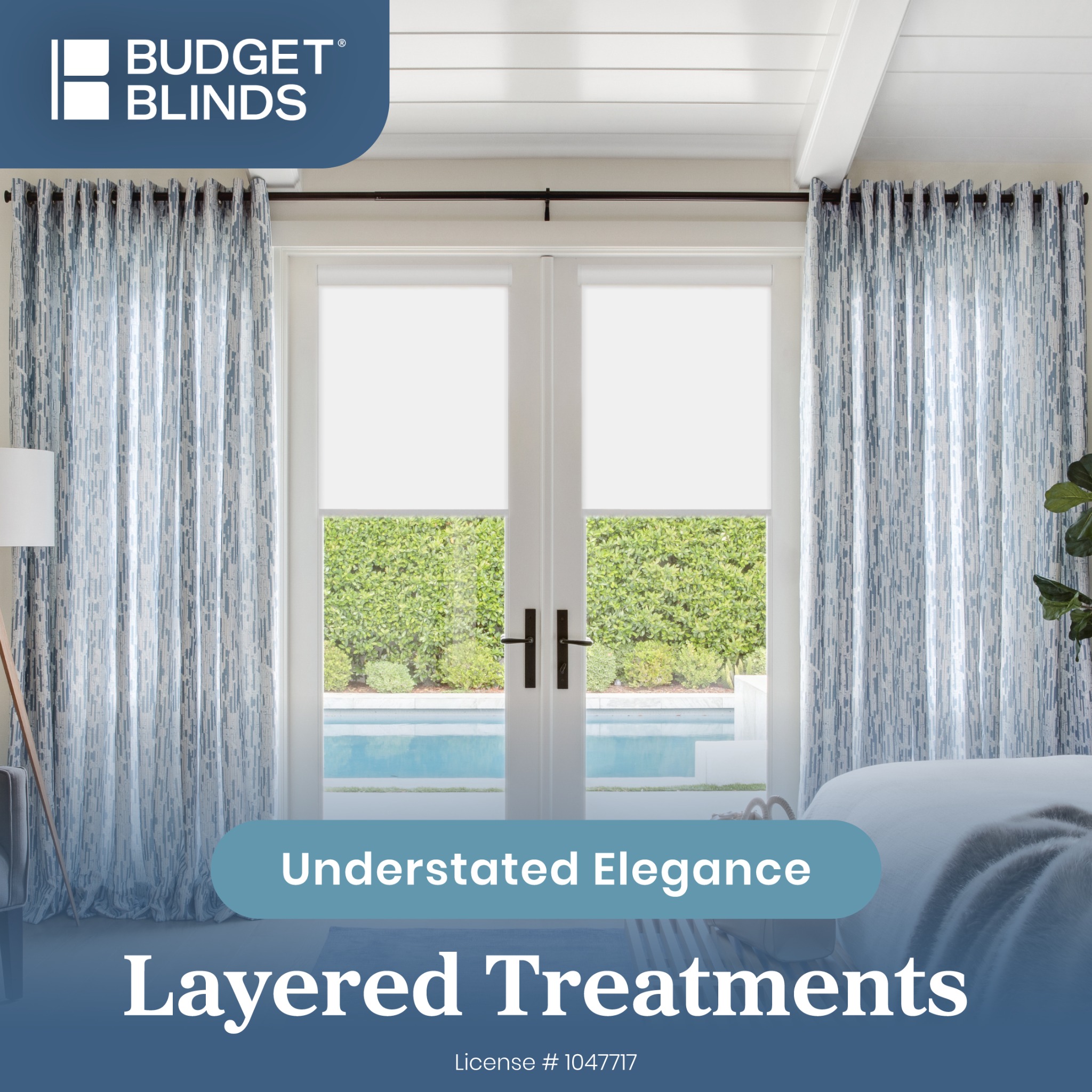 Budget Blinds of Franklin Facebook ad: Designed For Your Home, By You