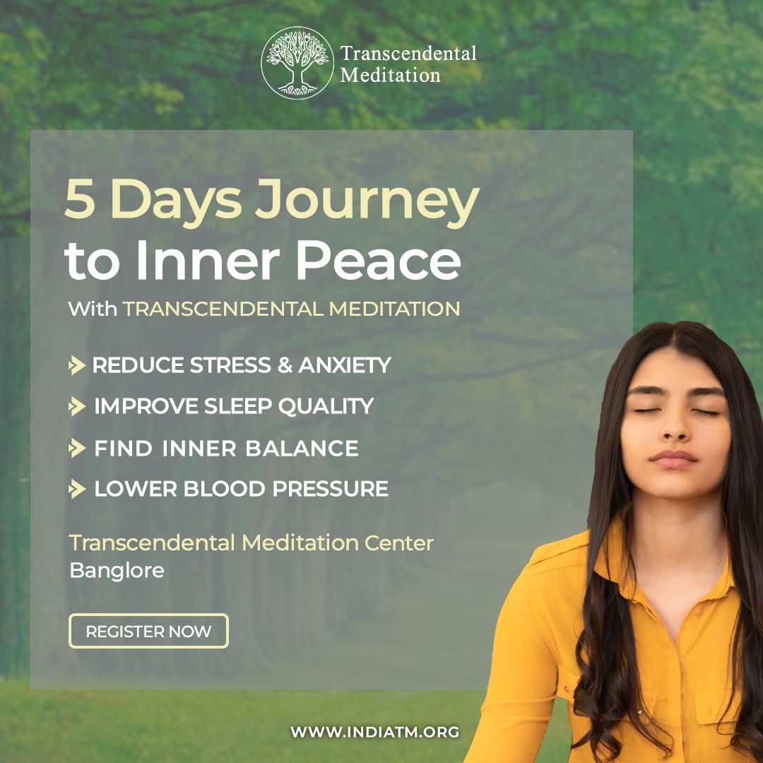 Transcendental Meditation India Facebook ad