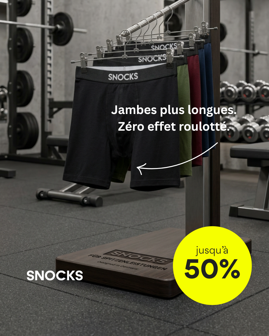 Snocks Facebook ad