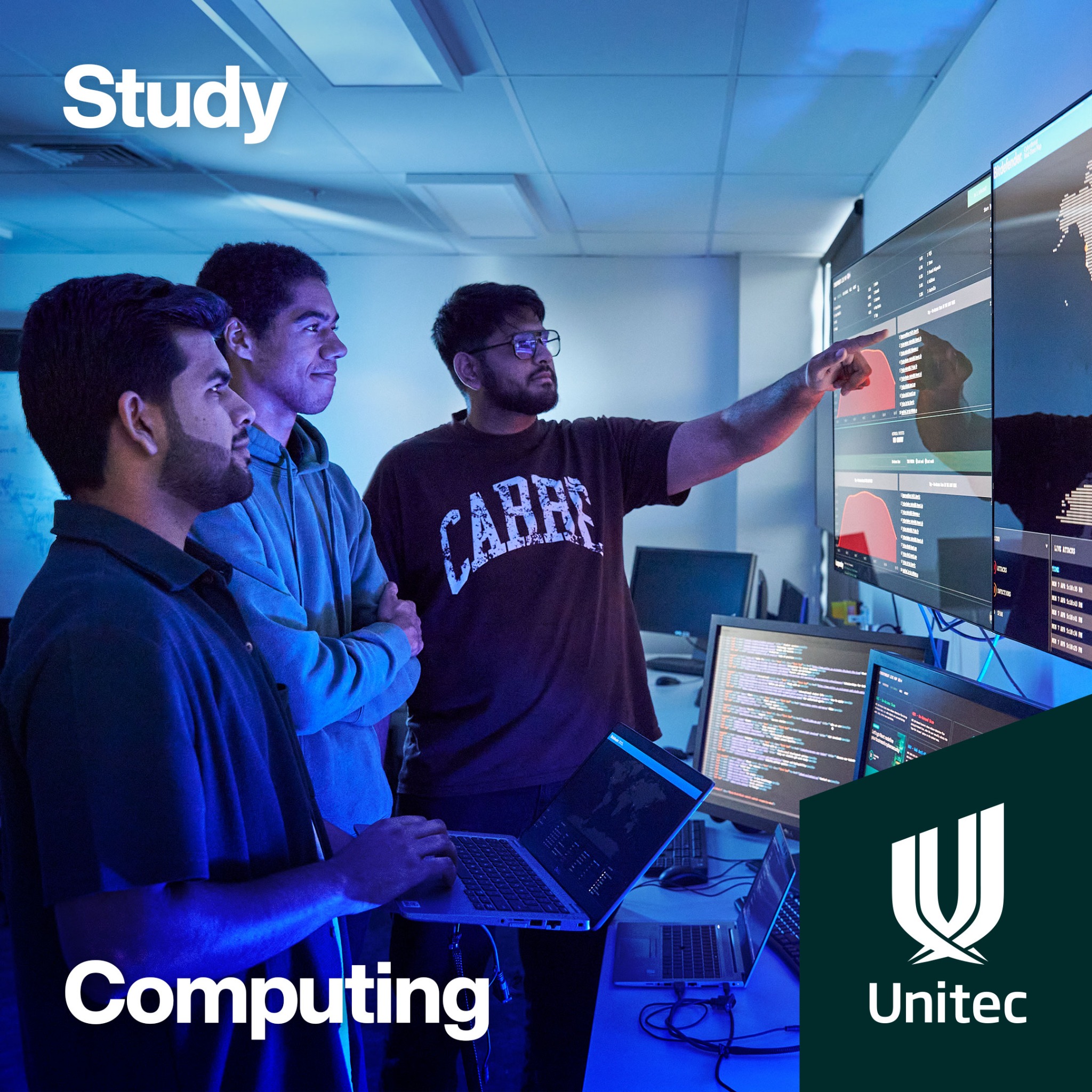 Unitec Facebook ad: Find your thing