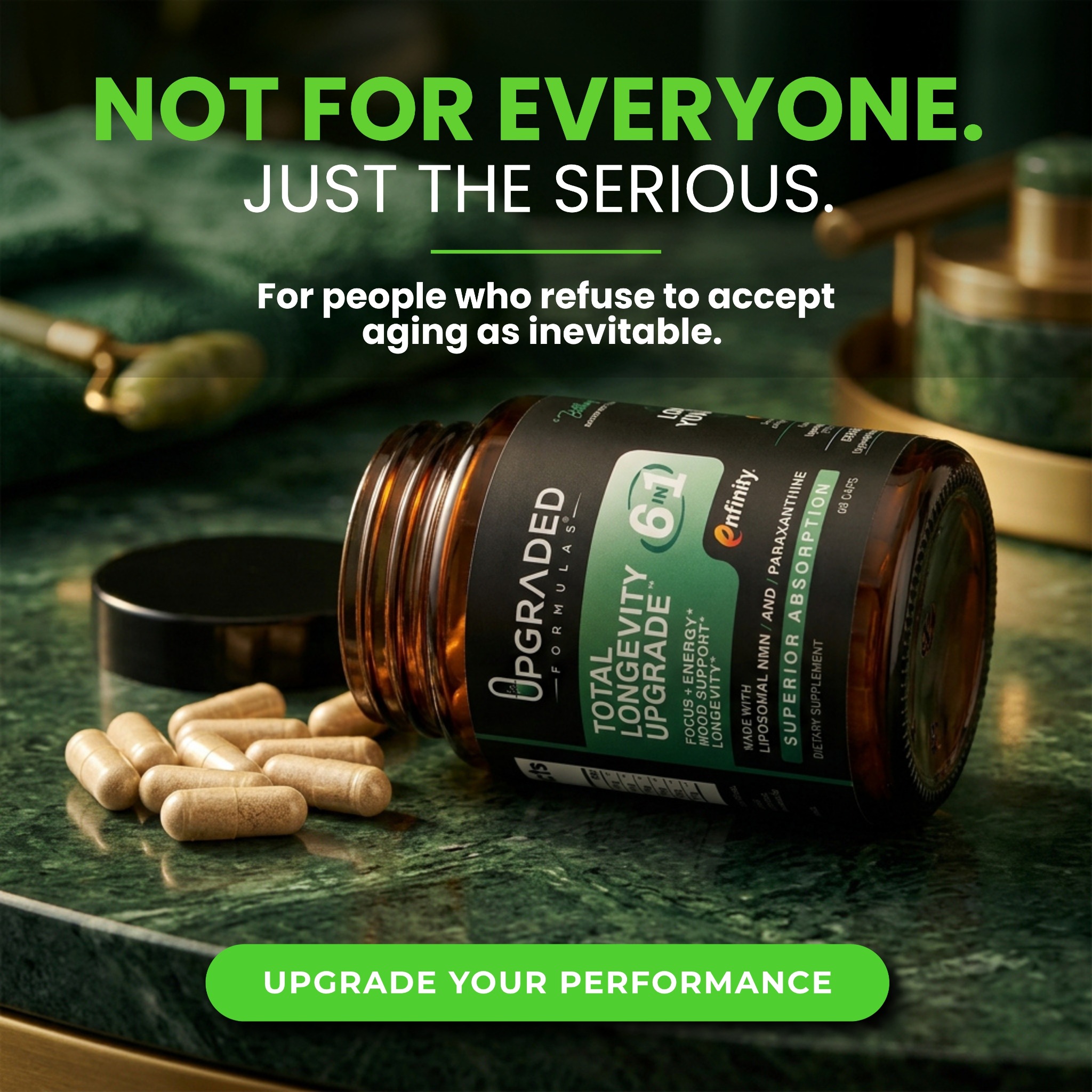 Upgraded Formulas Facebook ad