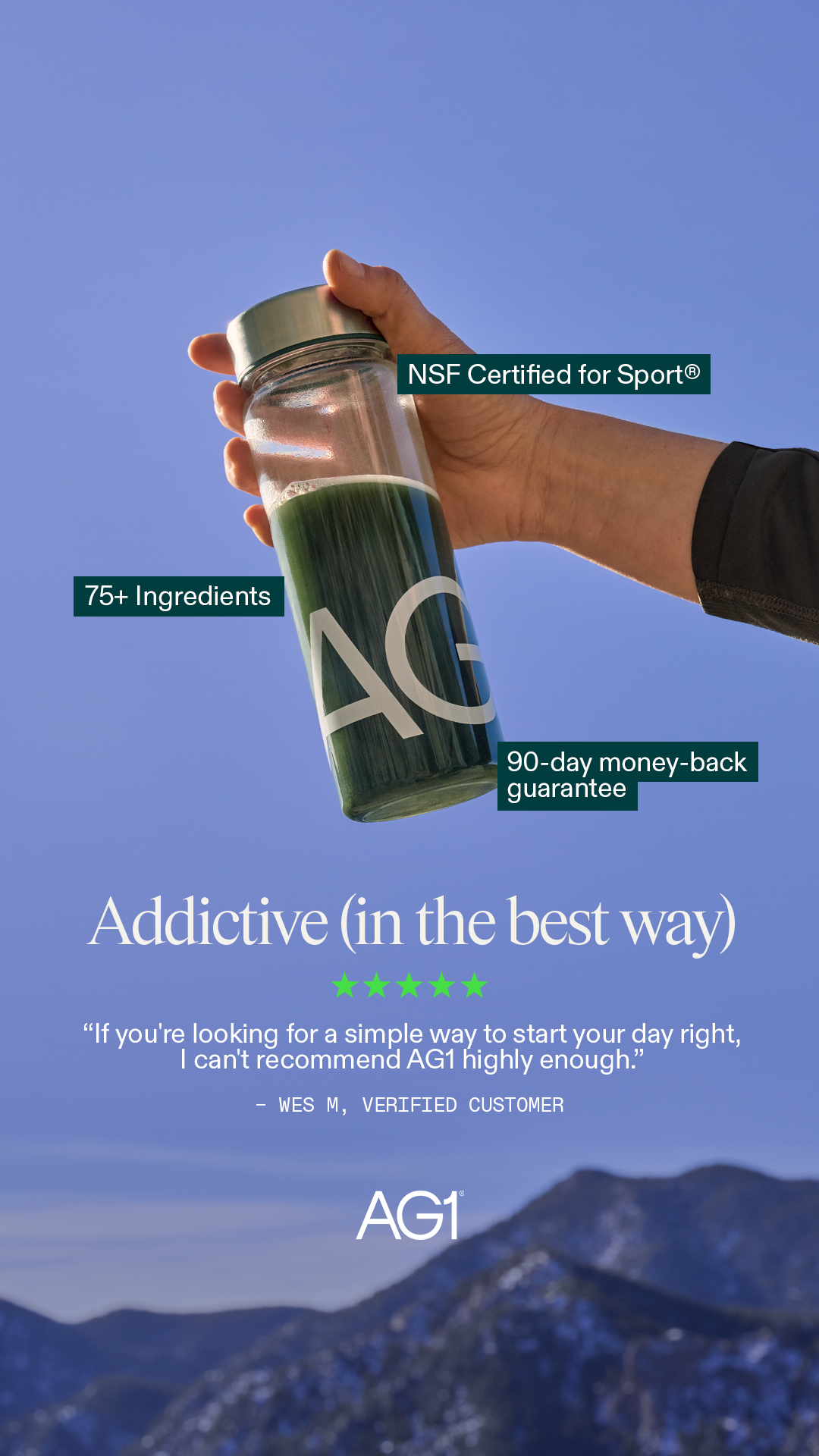 AG1 by Athletic Greens Facebook ad
