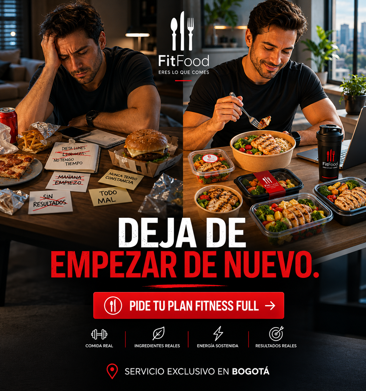 Fit Food Colombia Facebook ad