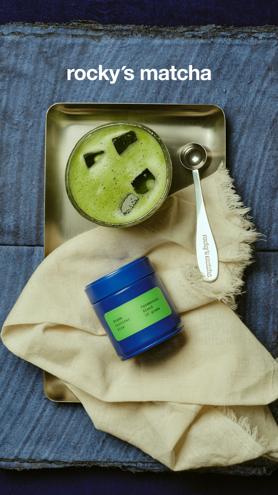 Rocky's Matcha Facebook ad
